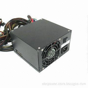 350W Real ATX Power Supply with Active PFC, Supports Intel Core i5 and i7